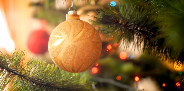 closeup-toned-photo-of-beautiful-sprakling-chrismtas-tree-bauble-hanging-on-branch-against-sun-rays-shining-through-big-window-2